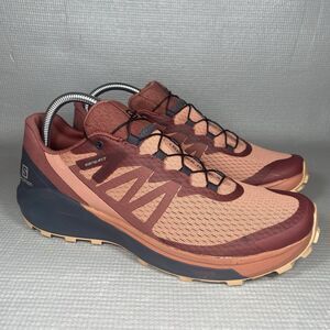 Salomon Sense Ride 4 Women's Size 9 Trail Running Shoes Salmon Ortholite Footbed
